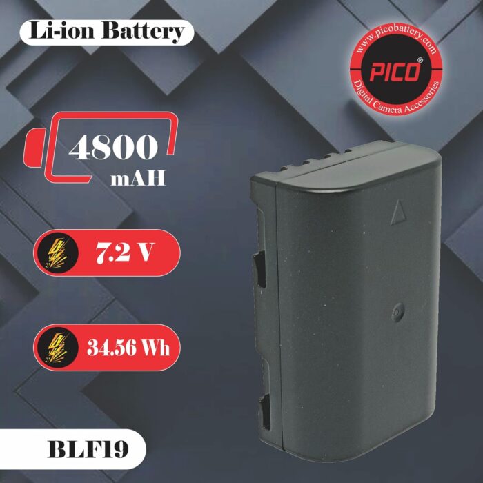 PICO BLF19 Battery Camera Battery Compatible with DSLR Models - Image 4