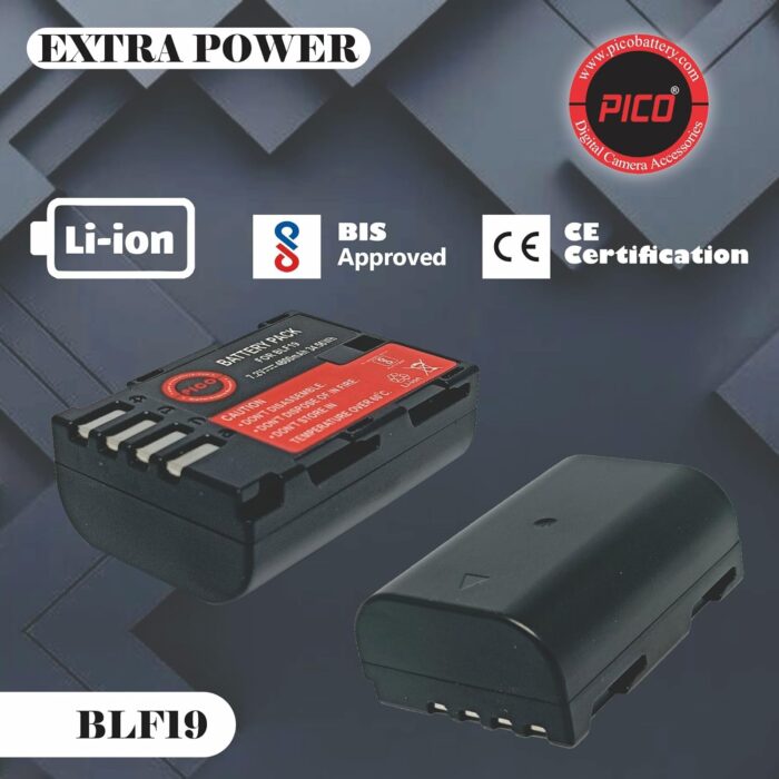 PICO BLF19 Battery Camera Battery Compatible with DSLR Models - Image 2