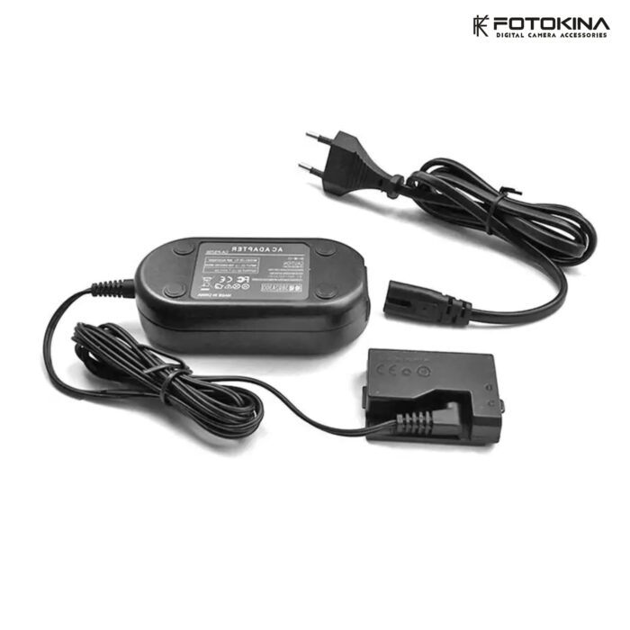 PICO LP-E10 Dummy Battery Charger Kit DC Coupler & AC Power Adapter Compatible with Canon - Image 2