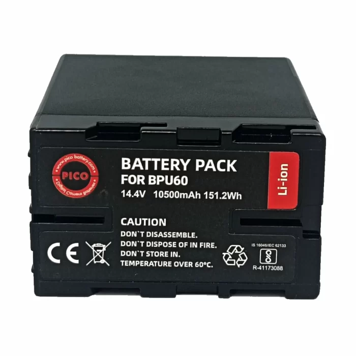BPU60 Camera Battery