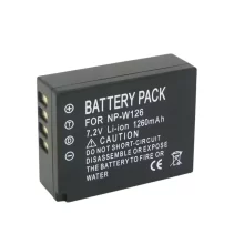 NP-W126 camera battery