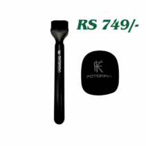 FOTOKINA 1103 Handheld MIC Adapter shown in black, professional form factor with attached windscreen, next to text promoting its ability to convert a wireless microphone into a versatile interview mic.