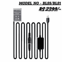BLS5/BLS1 DC Coupler USB Dummy Battery for Olympus cameras, featuring an 8V DC coupler, long cable, and USB-A connector for continuous power.