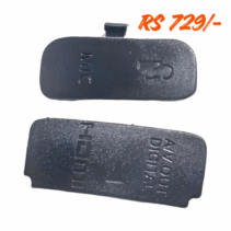 Concise (Best for quick product identification) Replacement rubber side port covers (2 pieces) for Canon EOS 700D or 650D, showing the MIC, Remote, HDMI, and A/V OUT terminal flap shapes.