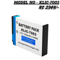 "Replacement KLIC-7003 Lithium Ion Battery 3.7V 1050mAh for Kodak EasyShare cameras"