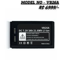 "Godox VB26A 3000mAh rechargeable lithium-ion battery for V1 and V860III flashes."