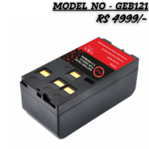 "GEB121 Replacement Battery Pack 6V 6000mAh Li-ion for surveying equipment and total stations."