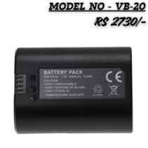 "Replacement Godox VB-20 Li-ion battery for V350C, V350N, V350S, and V350F speedlites."