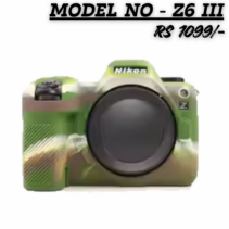 PICO Professional Silicone Camera Case Cover Military Green for Nikon Z6 III Z 6 III RS 1099.