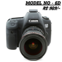 PICO Black Silicone Protective Camera Case Cover for Canon EOS 6D, model 6D, priced at Rs 989.