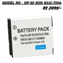 NP-50 KLIC-7004 3.7V 1200mAh Lithium-ion Replacement Battery Pack for Fujifilm and Kodak Cameras