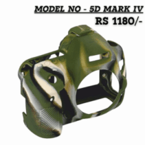 Green Camo Silicone Camera Cover for Canon 5D Mark IV 5D4 Body Armor Price ₹1180.