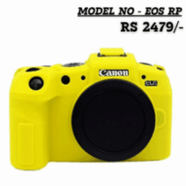 Canon EOS RP yellow silicone camera case cover price 2479. Includes product details and price point for search engines.
