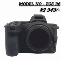 Canon EOS R6 protective camera body case in black, priced at 949 Rupees.