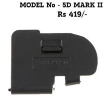 Replacement Battery Door Cover for Canon EOS 5D Mark II DSLR Camera – Black.