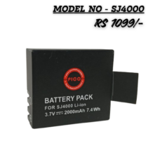 PICO SJ4000 High-Capacity Battery Pack, 3.7V 2000mAh, price tag RS 1099.