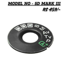 Replacement Mode Dial Plate for Canon EOS 5D Mark III Camera showing shooting mode icons.