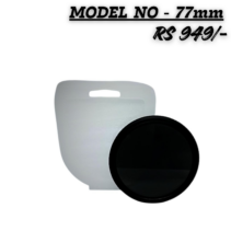 PICO 77mm Neutral Density ND Filter for camera lenses with white protective carrying case, priced at RS 949.