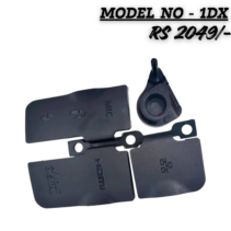 "Replacement rubber interface port cover set for Canon EOS 1DX DSLR camera featuring MIC, HDMI, and A/V OUT Digital terminal seals."