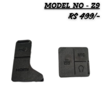 Replacement rubber interface port covers for Nikon Z9 camera showing HDMI, USB, MIC, and Ethernet port icons.