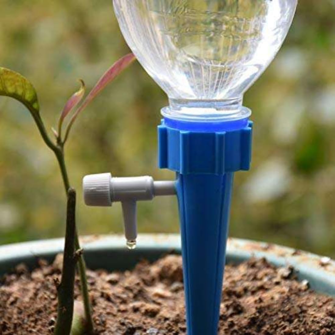 PICO 12-Piece Self-Watering Spikes Set | Adjustable Drip Irrigation for Indoor & Outdoor Plants - Image 3