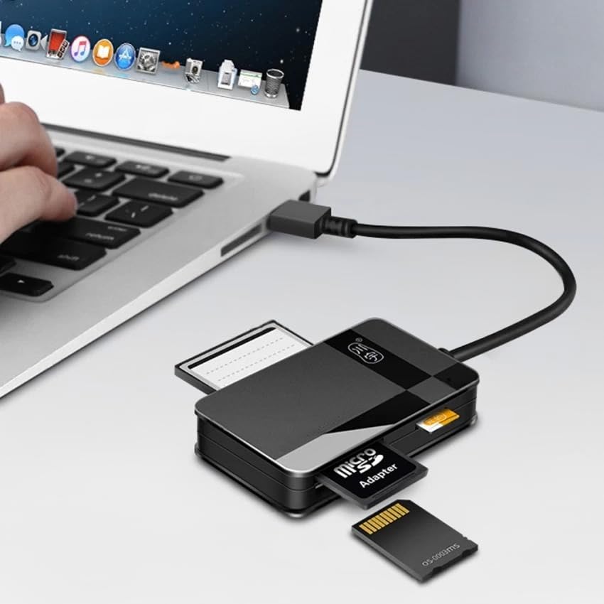 PICO C368 USB 3.0 Multi-Card Reader | All-in-One 4-Slot Memory Card Hub - Image 6
