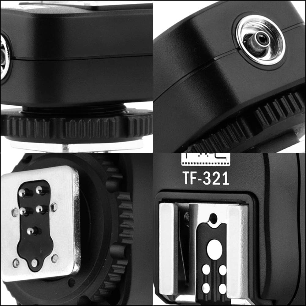 PICO Pixel TF-321 Hot Shoe Adapter for Canon | PC Sync Port Flash Converter - Image 6