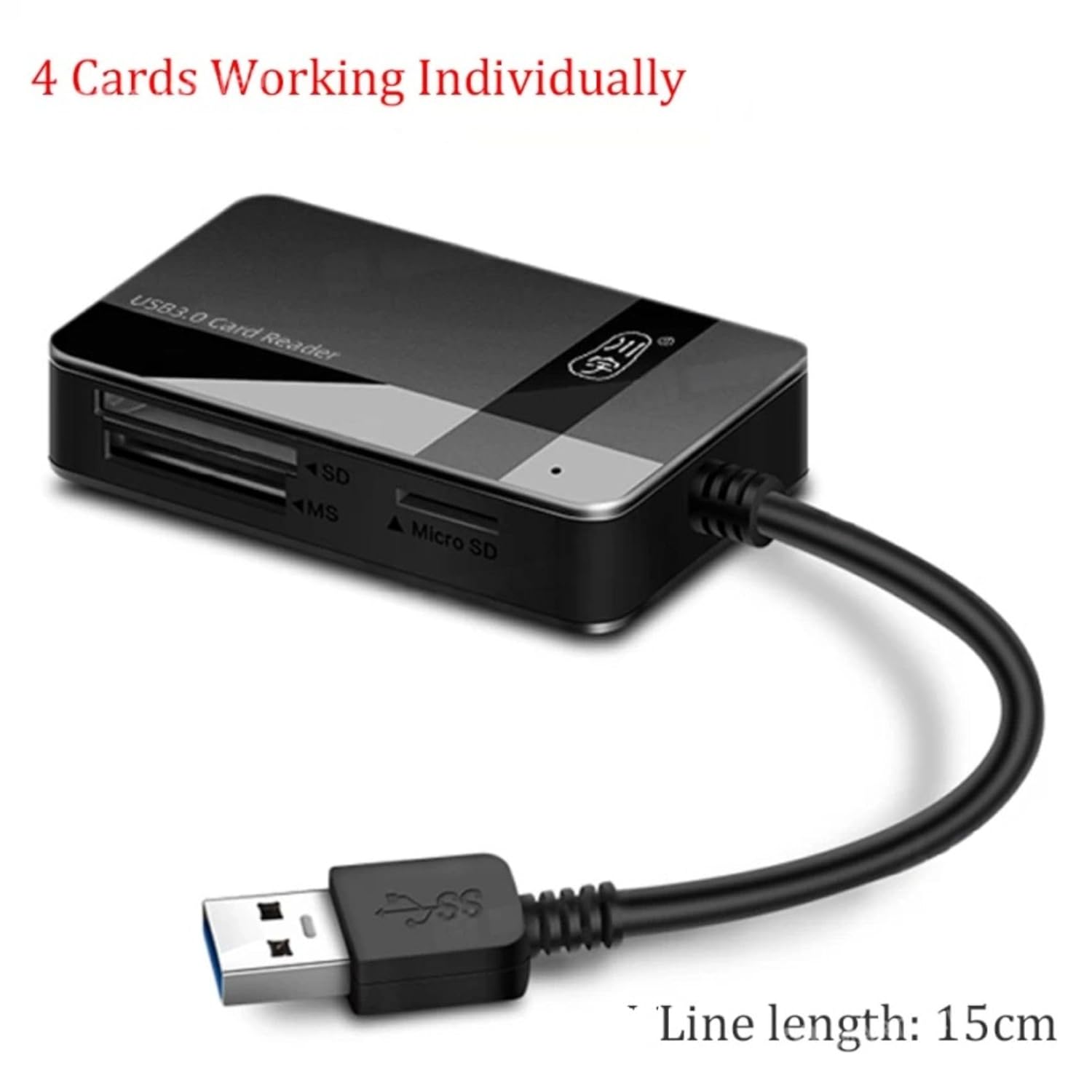 PICO C368 USB 3.0 Multi-Card Reader | All-in-One 4-Slot Memory Card Hub - Image 5